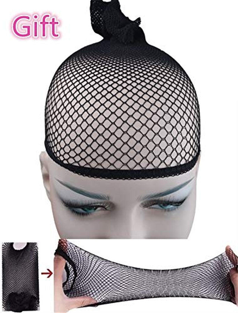 Sky Blue Bob Wigs and a Wig Cap, Short Straight Flat Bangs, Cool Summer Sexy Stylish Cosplay Party Hair Wigs, Wig003Sbl