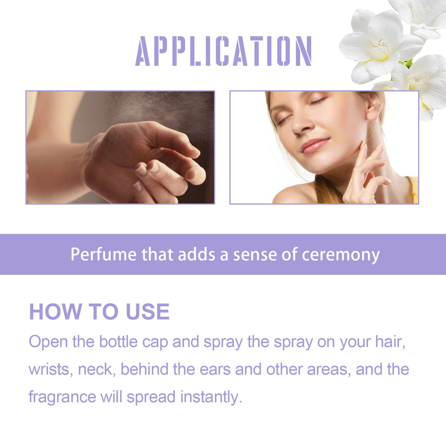 Fine Perfume Mist, Fresh Natural Orchid Light And Durable Fragrance Dating Perfume