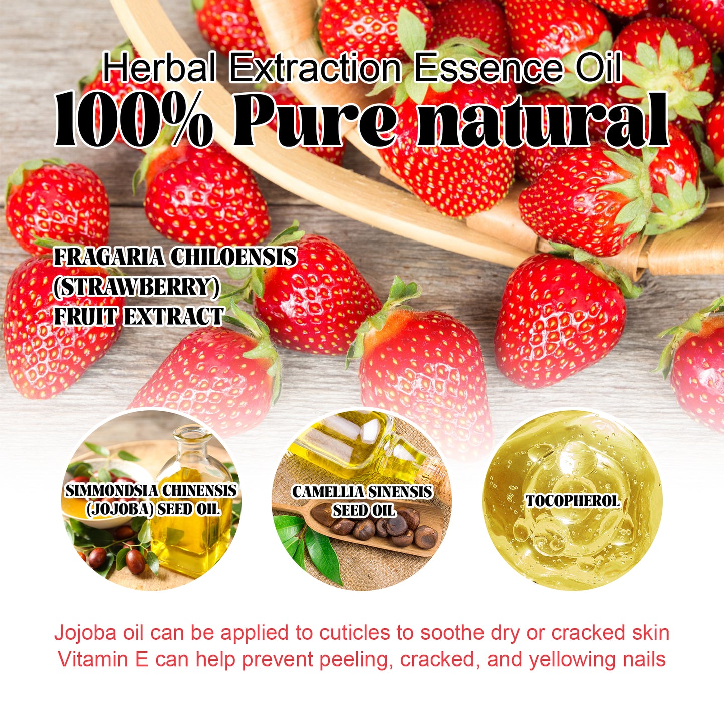 Cuticle Oil, Manicure Bed Moisturizes And Brightens Nails Anti-Barb And Removes Dead Skin Fingeredge Oil