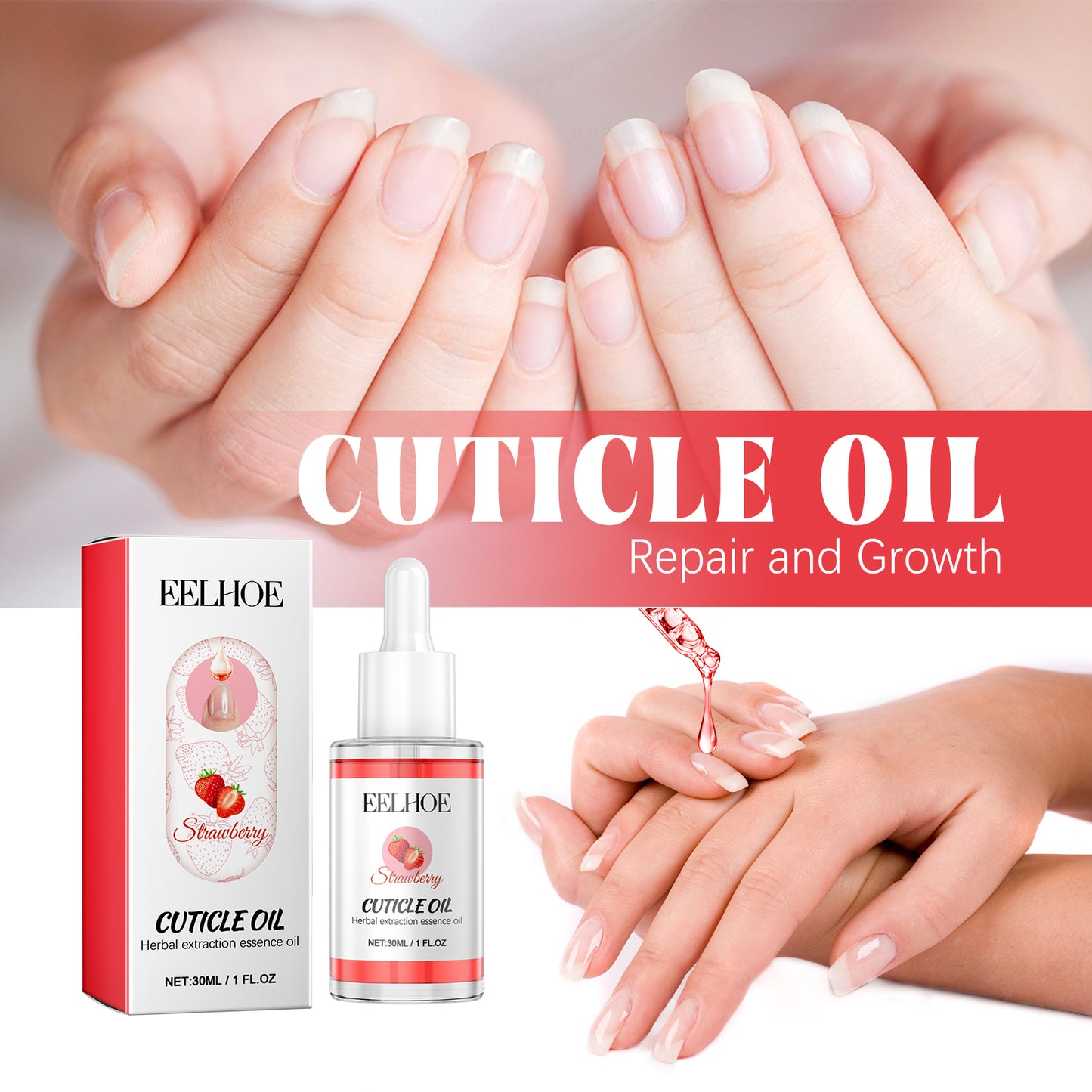 Cuticle Oil, Manicure Bed Moisturizes And Brightens Nails Anti-Barb And Removes Dead Skin Fingeredge Oil