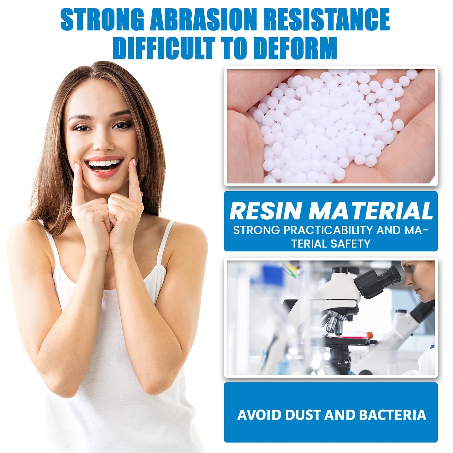 30ml Jaysuing Visual Makeup Denture Modification Dental Gel Repairing Interdental Gaps Fracture Repair Plastic Beauty Tools