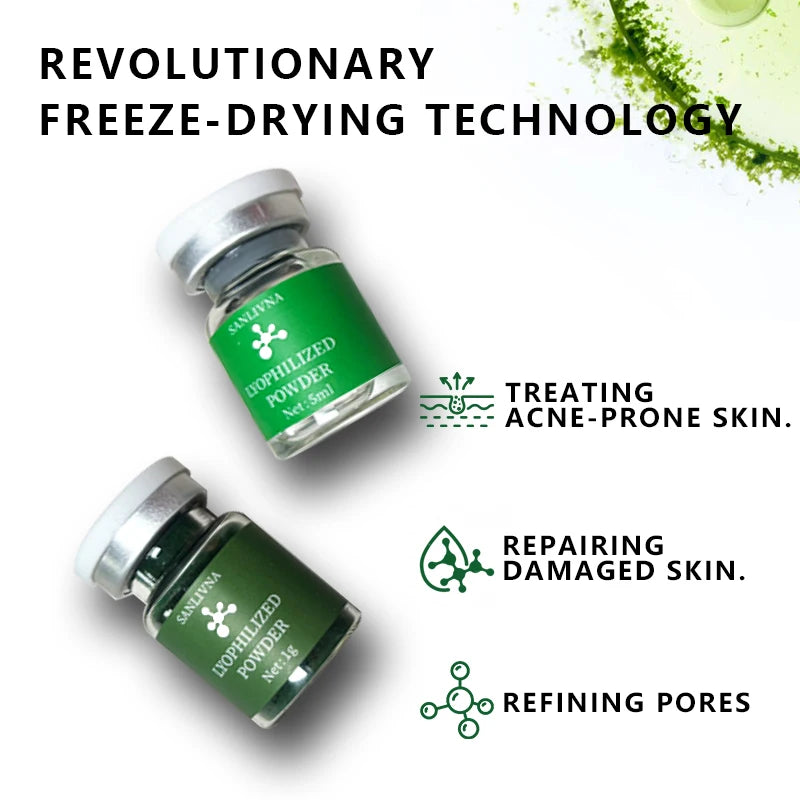 Algae Peeling Whitening Melasma  Peel Kit Seaweed Algae Bio- for Acne Treatment Functional Facial  Seaweed silicon needle MaSk