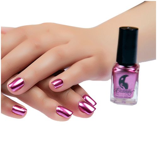 14 Color Mirror Metallic Nail Polish Set | 6ML Shiny Fashion Gel for Trendy Nail Art & Makeup Looks