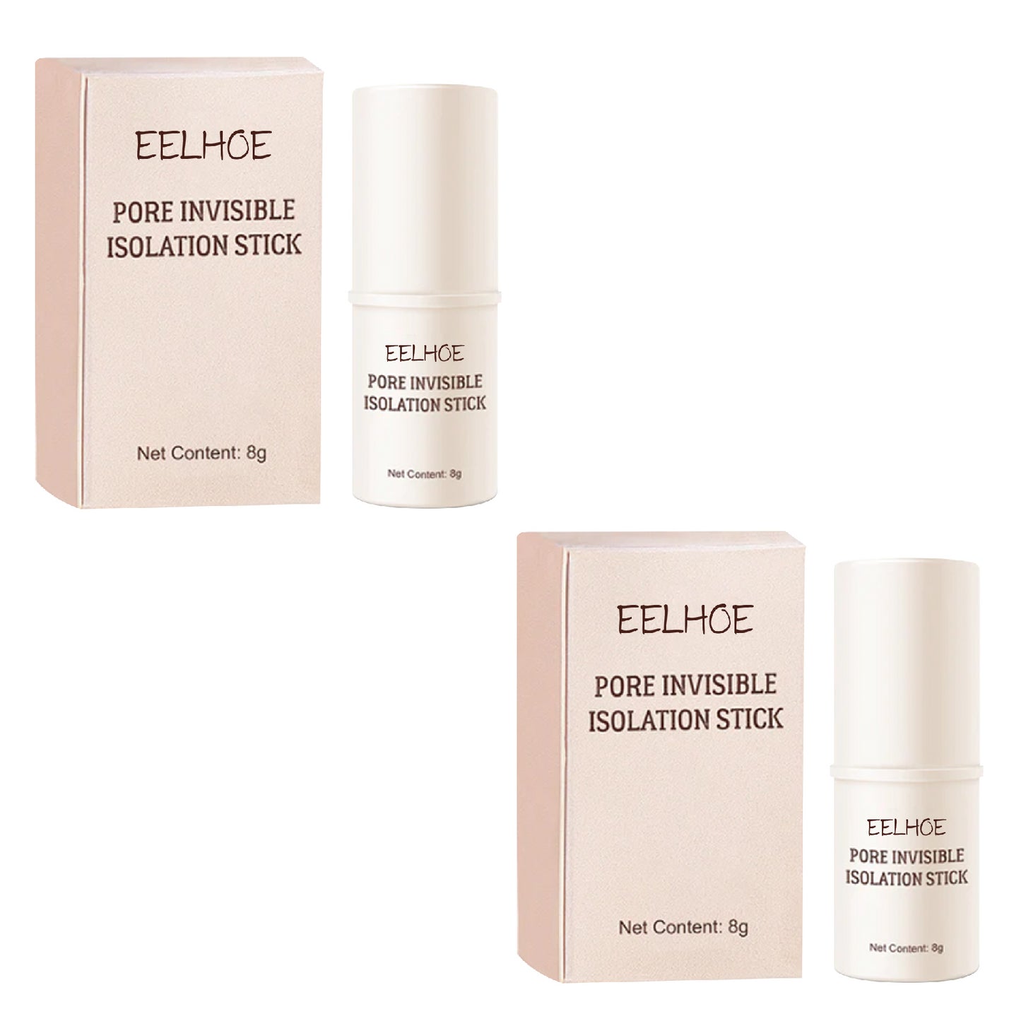 Pore Stick, Skin Tone Even Moisturizing Invisible Pores Concealer Waterproof Perspirant Silky Smooth Without Removing Makeup