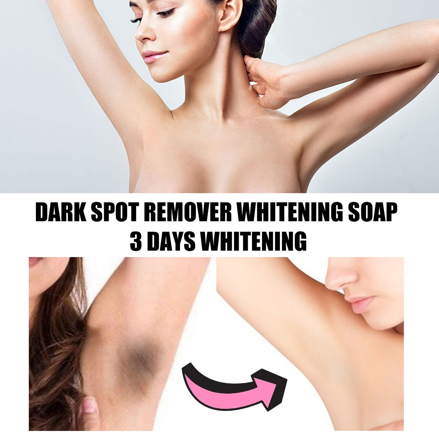 Underarm Beauty Soap, Joint Elbow Clean Desalting Skin Melanin White Body Moisturizing Brightening Skin