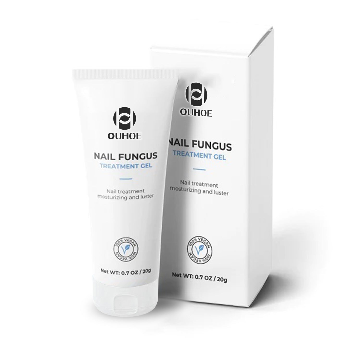 Nail Care Gel, Hand And Foot Gray Nails Soft Nail Shine Nail Thickening Nail Repair Gel