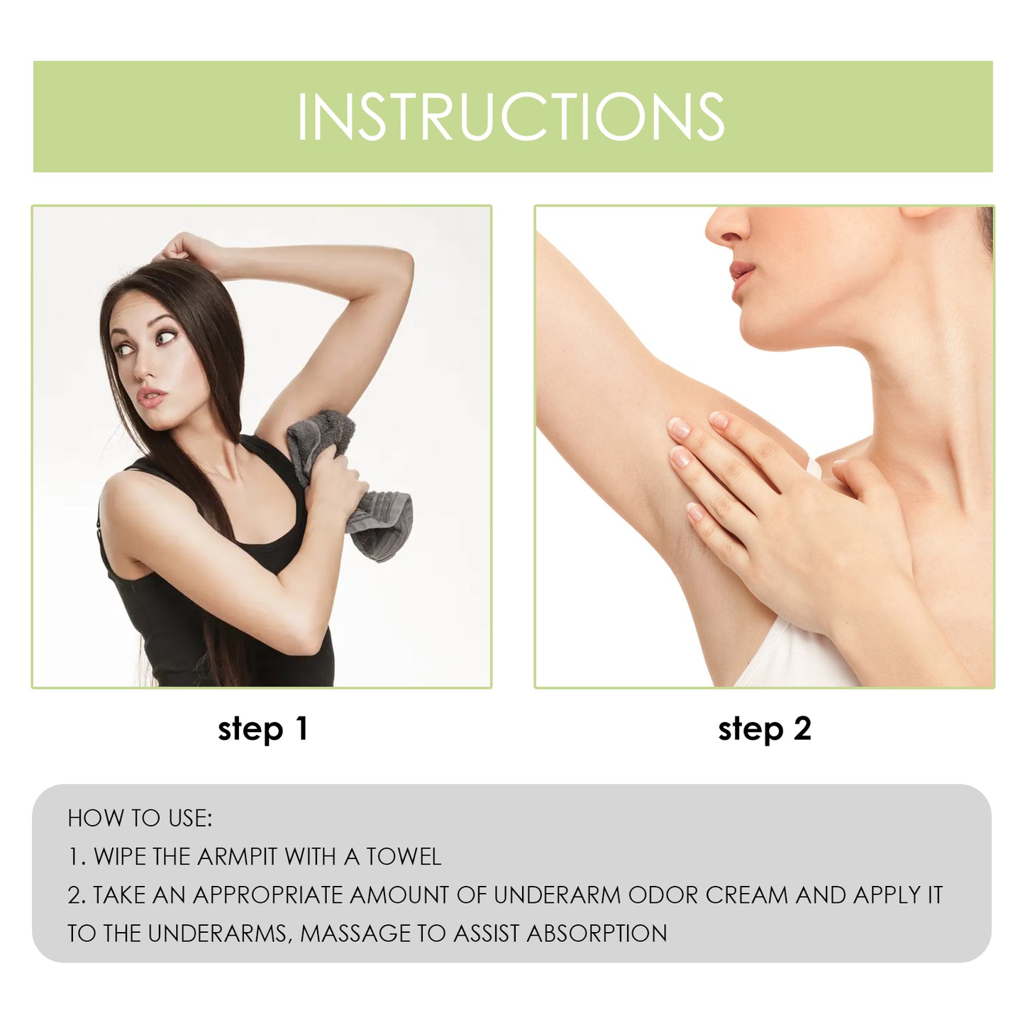 Armpit Deodorant Cream, Clean And Refreshing Deodorant Deodorant Care Cream For Deodorant Deodorant