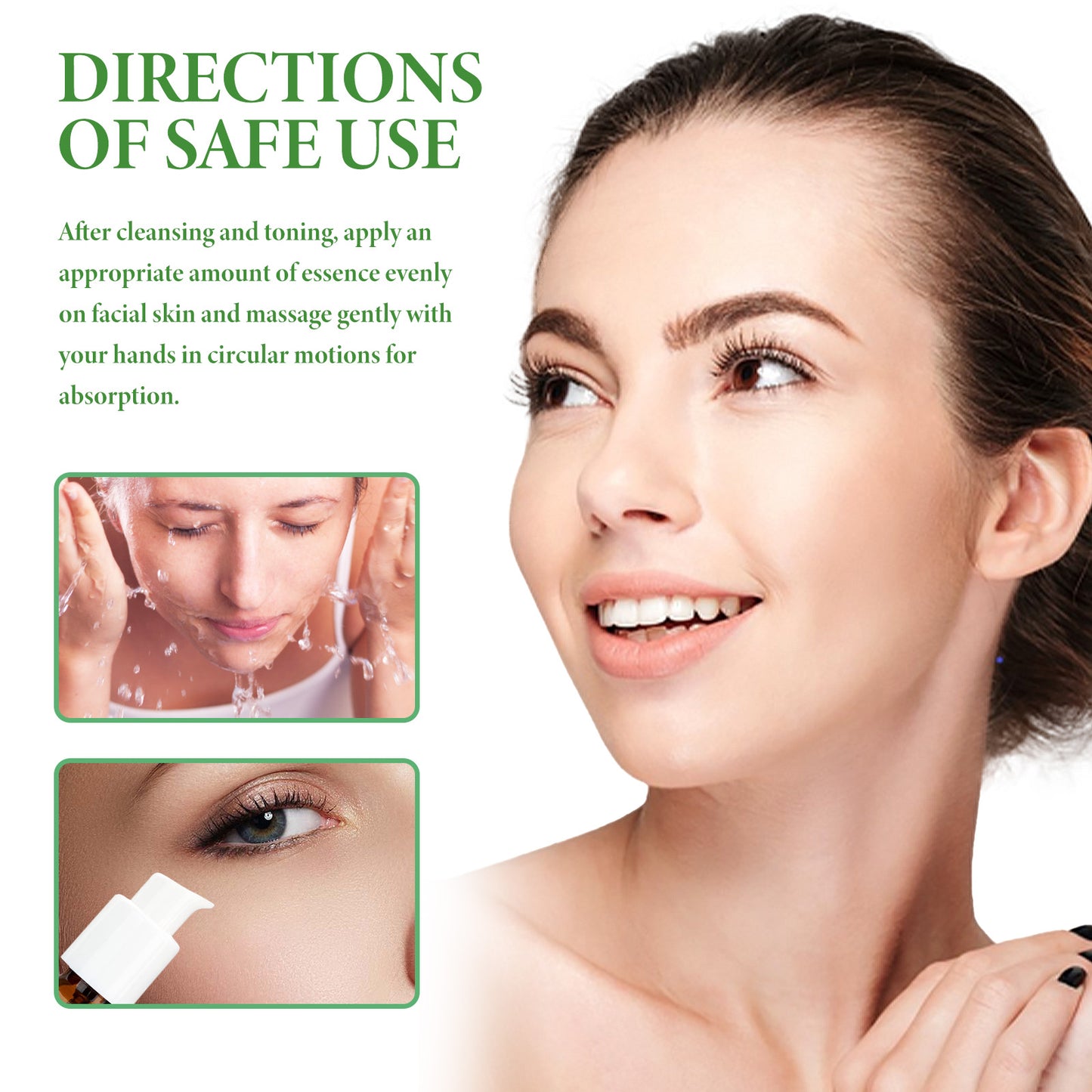 Aloe Vera Serum, Repair Dry Skin Moisturizes And Hydrates To Lighten Pimples And Seal Delicate Pores