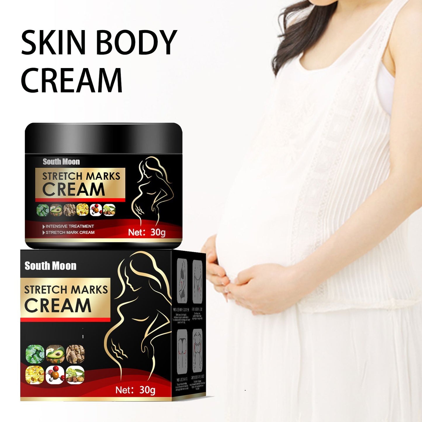 Scar Cream, Firming Skin Lighten Postpartum Scar Repair Smooth Skin Care Cream
