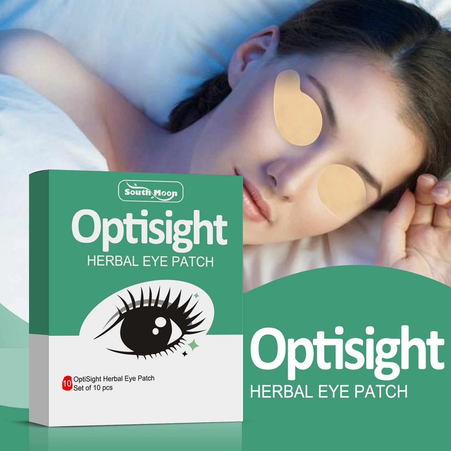 Wormwood Eye Care Sticker Box, Stay Up Late Eye Dry Eye Astringent Cold Compress Stick Moxibustion Students Eye Care Patch Vision
