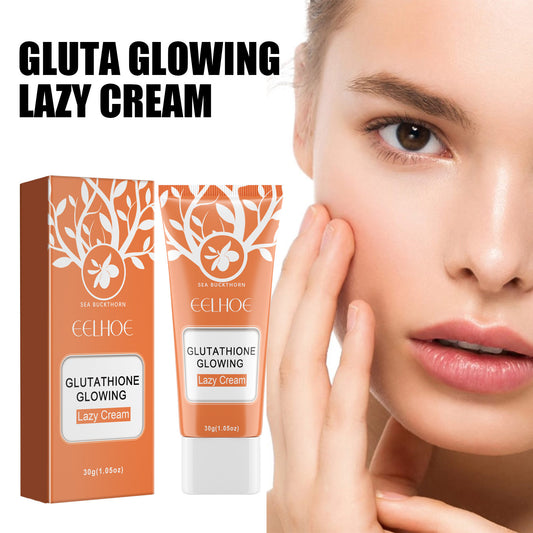 Brightening Whitening Cream Brightening Skin To Cover Spot Acne Marks Natural No Fake White Lazy Skin Cream