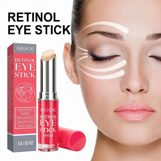 Retinol Eye Cream Stick | Instant Eye Repair, Dark Circle Lightening & Firming Serum for Women