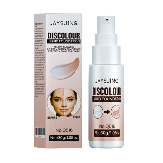 Warm-Up Liquid Foundation | Temperature-Activated Skin Tone Adjusting Foundation | Brightening & Long-Lasting Concealer
