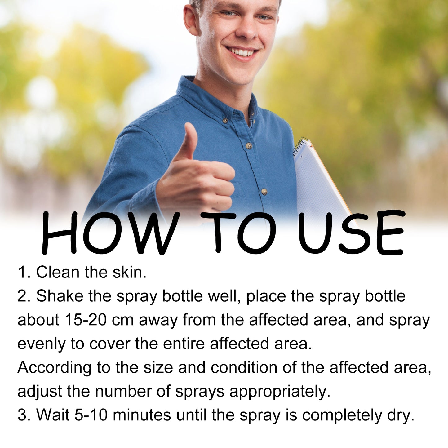 Bee Venom Psoriasis Care Spray, Soothing Skin Irritation Repair Moisturizing And Tender Skin Care Spray