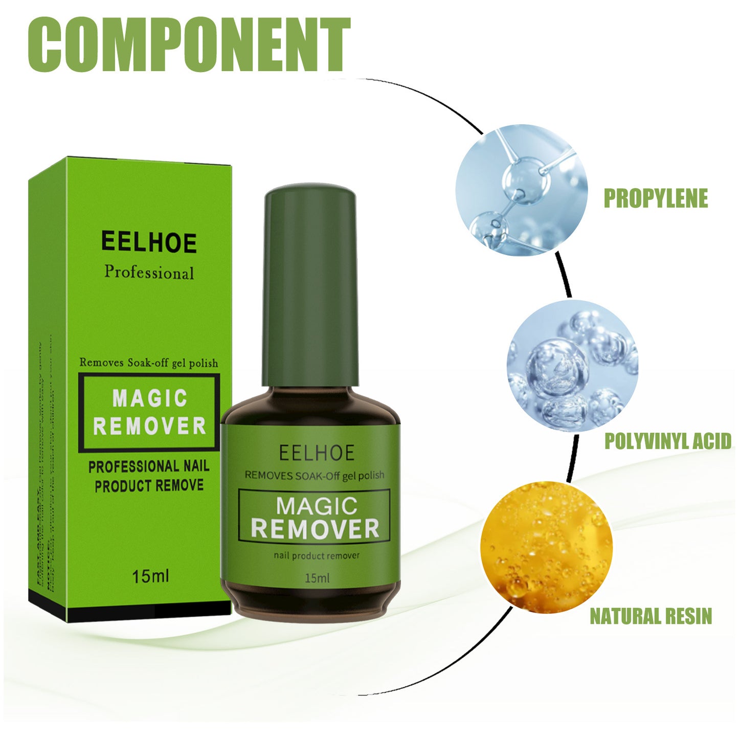 Burst Nail Polish Remover Lazy Hands Do Not Hurt Fast Degumming Agent Light Therapy Nail Polish For Nail Salon