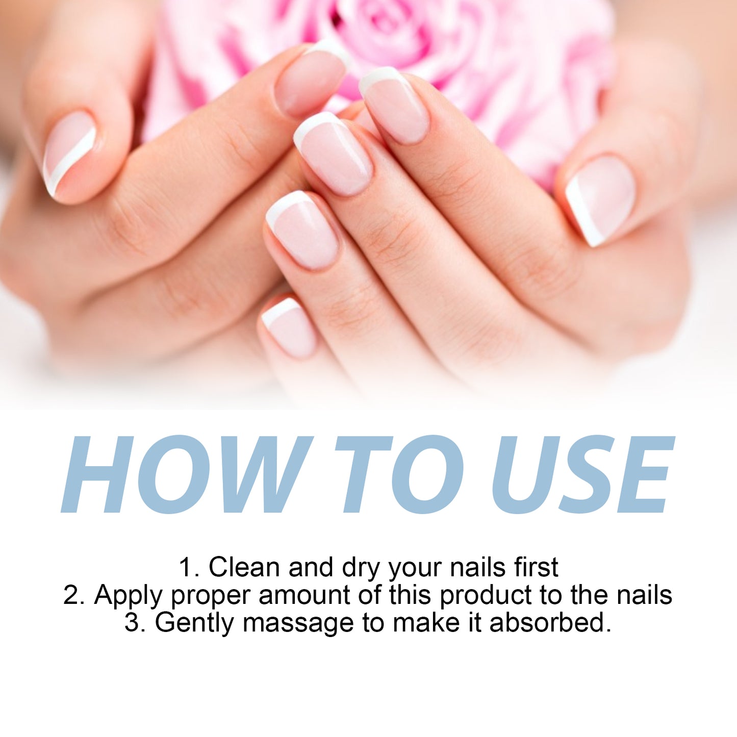 OCEAURA Nail Repair Lotion, Foot And Nail Nourishing Repair Soft Nails Gentle Clean Bright Nails Care