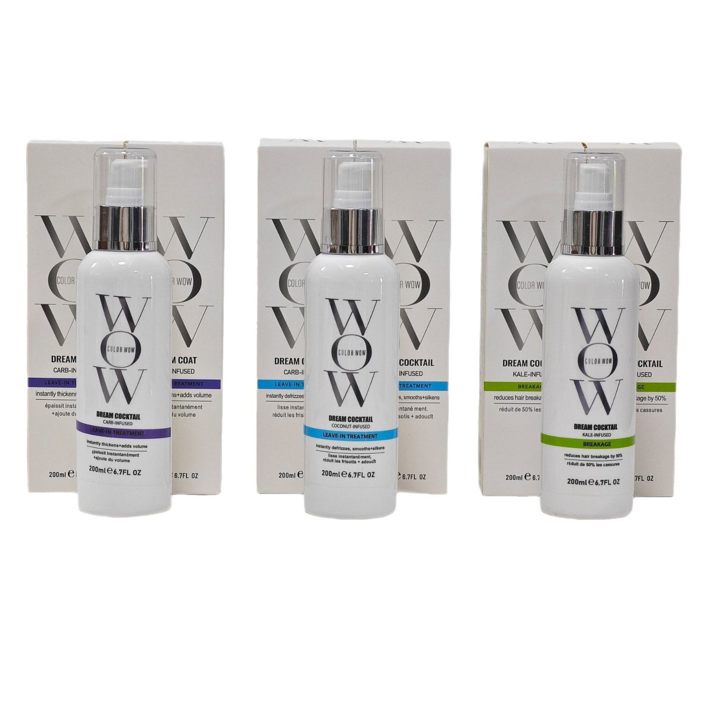 Color WOW Anti manic Hair Care Glossy, Straight and Soft lotion