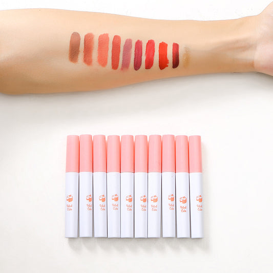 10PCS Matte Velvet Lipstick Set | Non-Stick Cup Lip Gloss Inspired by Lana Del Rey