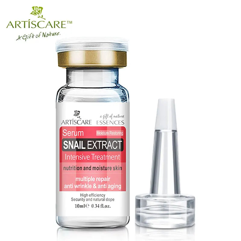ARTISCARE Snail Essence 3pcs for Moisturizing and Nourishing Face Serum Skin Care Cream