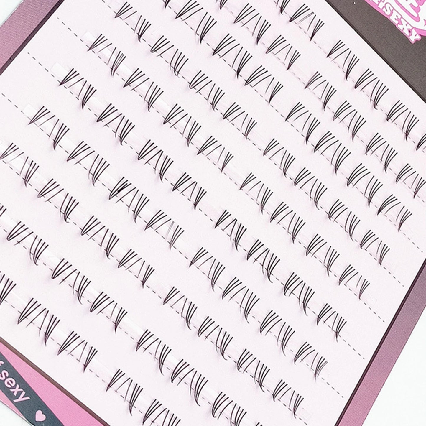 6-7mm ACE Dense Cat Korean Lower Eyelashes Air Fairy Fake Eyelash Segmented Natural Under Lashes Extension Manga Eye Makeup Tool