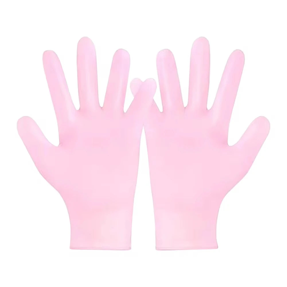 Silicone Moisturizing Gloves Anti-Slip Dead Skin Remove Gloves Preventing Dryness Exfoliating Gloves Hand Care Tools