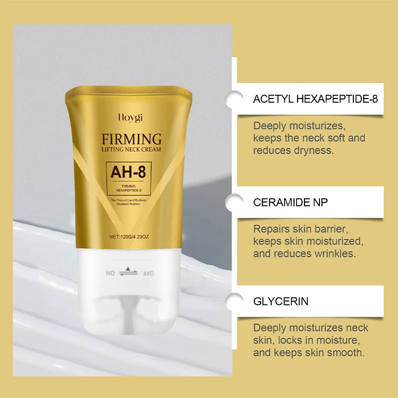 Neck Firming Roller Cream 120g Lifts Dilutes Neck Lines, Deeply Nourishes, Easily Absorbed, Massages And Soothes Neck Skin Care