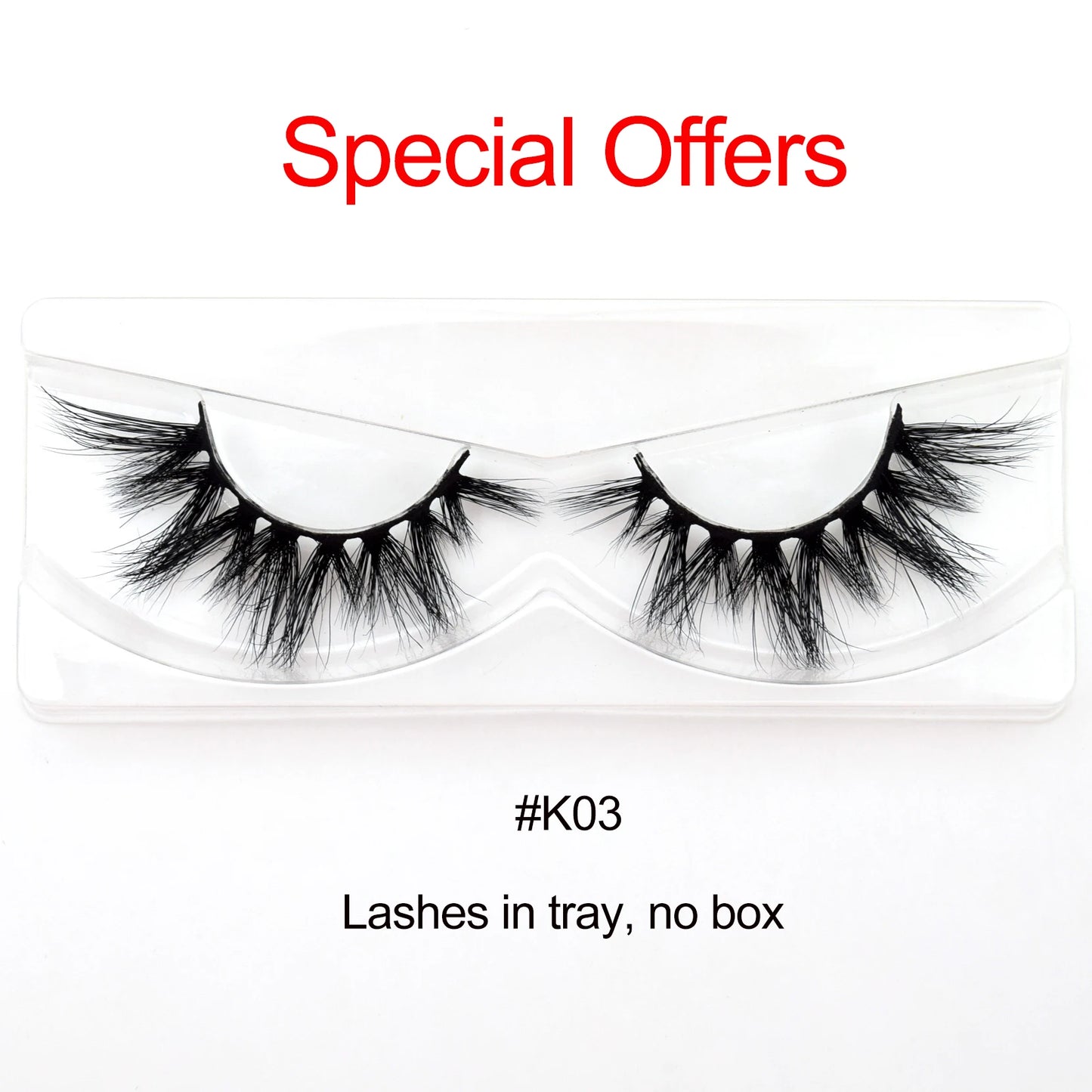 Visofree 30/40/100 Pairs 3D Mink Lashes With Tray No Box Handmade Full Strip Lashes Mink False Eyelashes Makeup eyelashes cilios