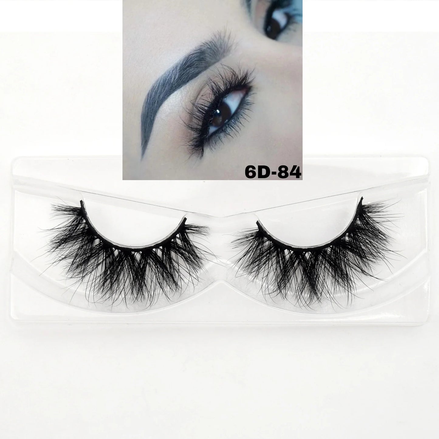 Visofree 30/40/100 Pairs 3D Mink Lashes With Tray No Box Handmade Full Strip Lashes Mink False Eyelashes Makeup eyelashes cilios