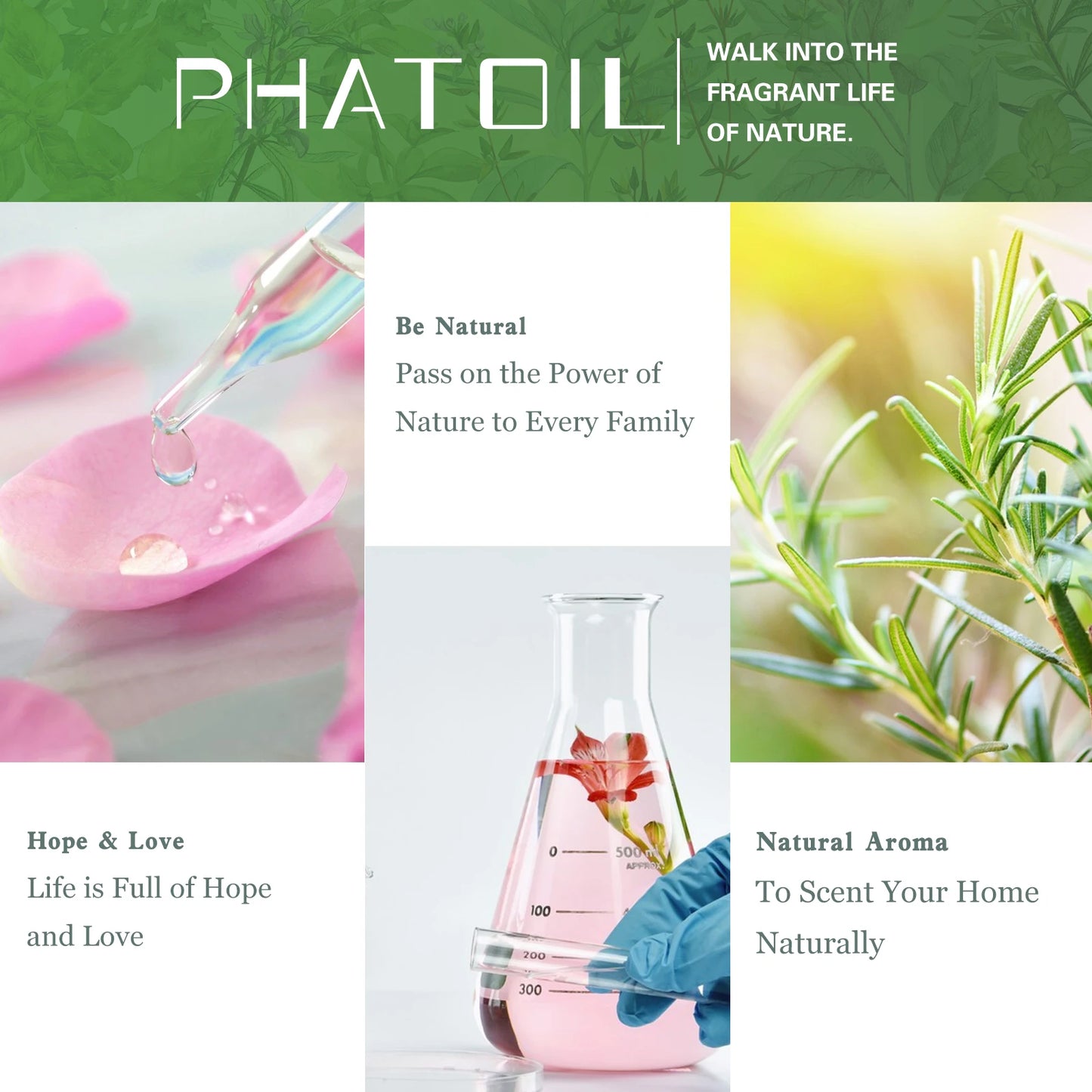 PHATOIL 2PCS 30ml Eucalyptus Essential Oils For Aromatherapy Candle Making Vanilla Lavender Sandalwood Rose Lemon Essential Oil