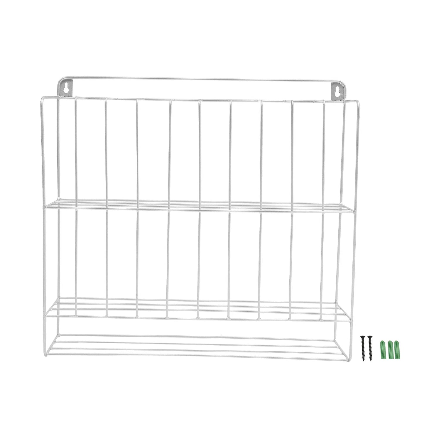 Modern Silver Iron Large Hair Dye Organizer Hair Dye Rack Salon Hair Dye Storage Rack