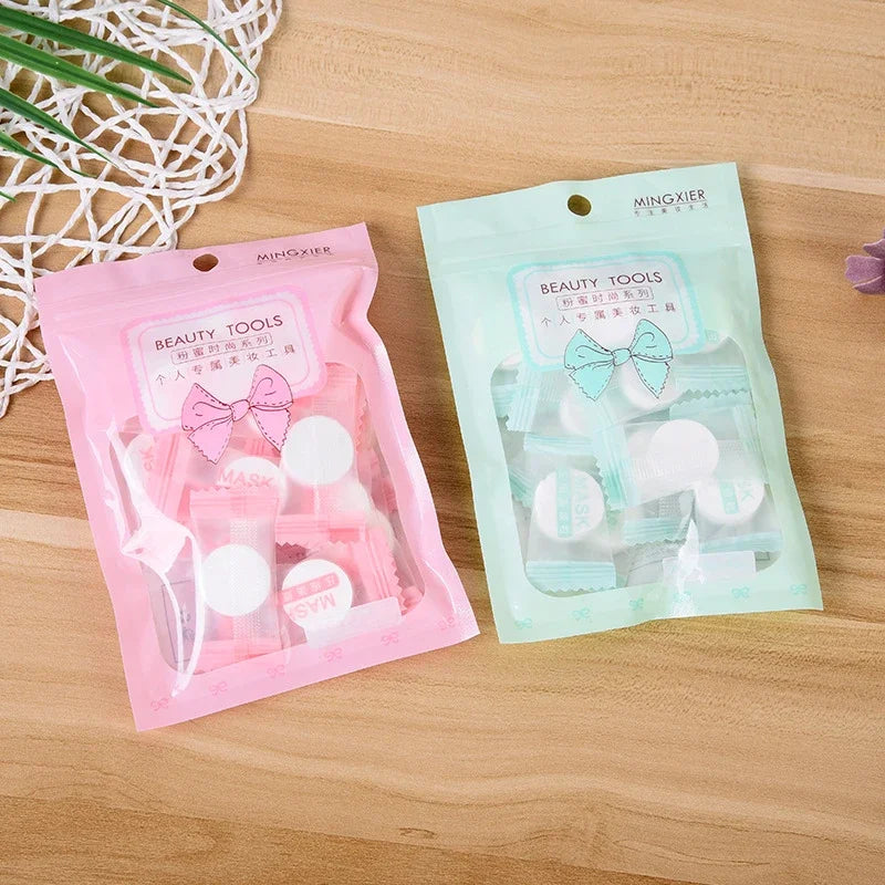 Compressed Mask Skin Care Desechable Nonwovens Paper Compressed Mask Skin Care Made Facial Mask Fabric Independent Packaging