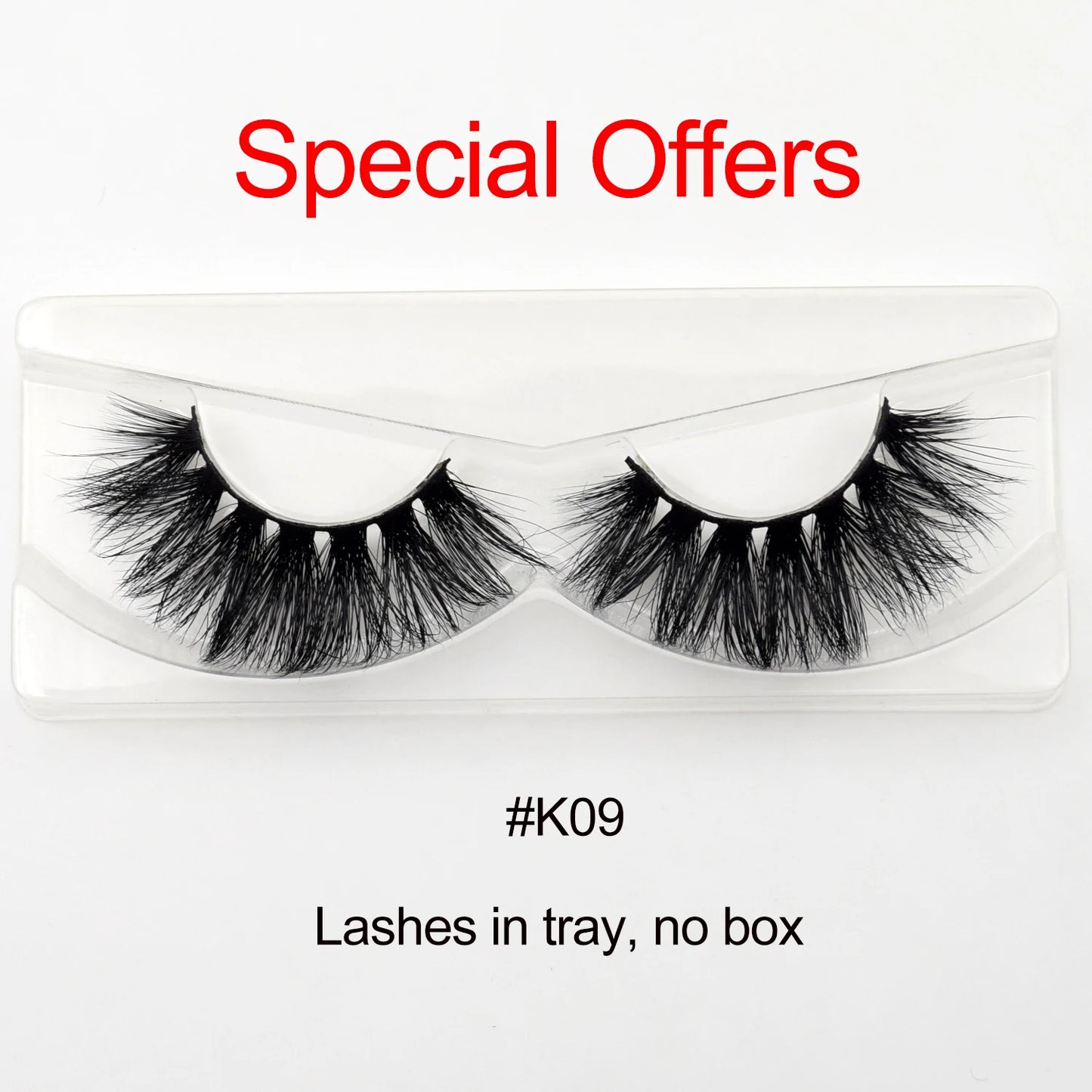 Visofree 30/40/100 Pairs 3D Mink Lashes With Tray No Box Handmade Full Strip Lashes Mink False Eyelashes Makeup eyelashes cilios