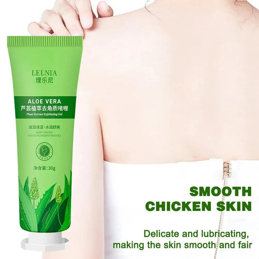 Facial Exfoliating Gel, Non-Scrub zachte exfoliant voor gezicht & lichaam dode huid peeling & reiniging, onthullen gloeiende