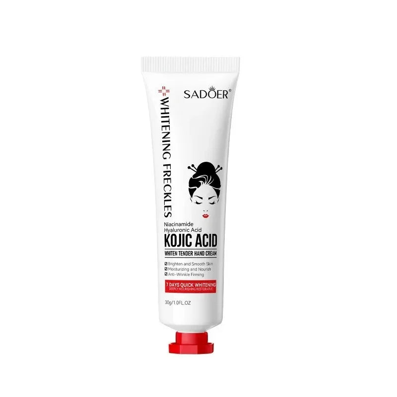 Kojic Acid Anti-wrinkle Hand Cream Skin Soften Nourish Anti-drying Whitening Moisturizing Korean SkinCare Cracked Repair Product