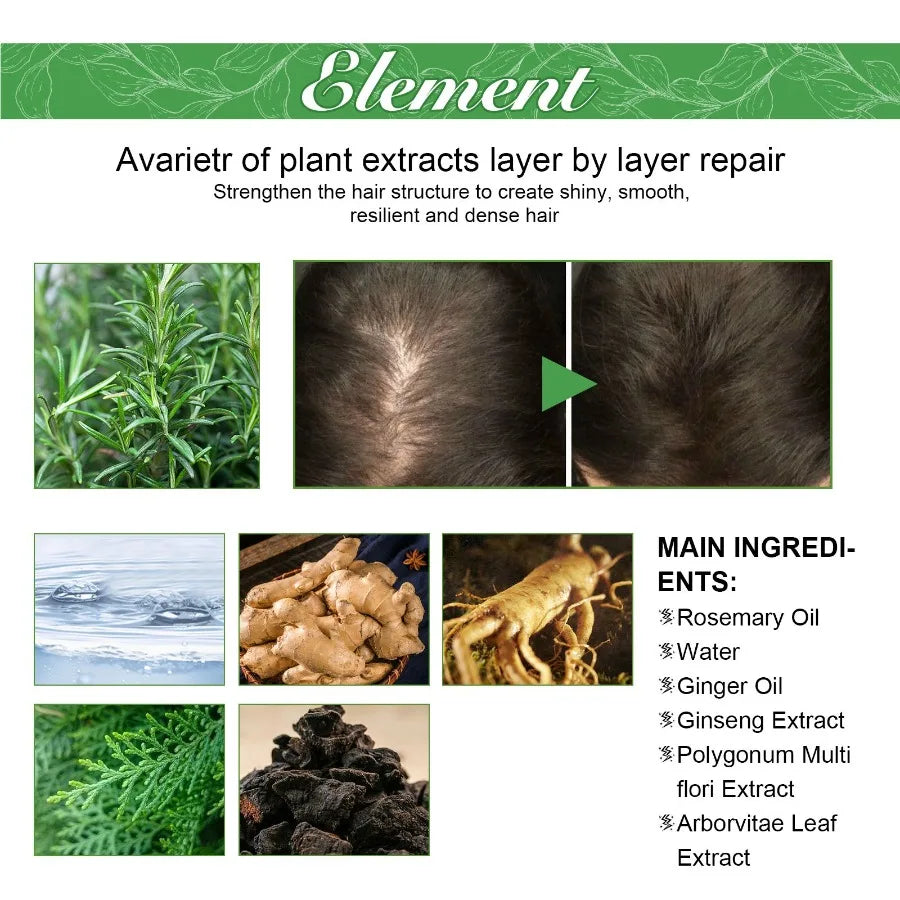 OUHOE Hair Care Oil Repair Damage Improve Dry Hair Prevent Hair Loss And Smooth Essential Oil