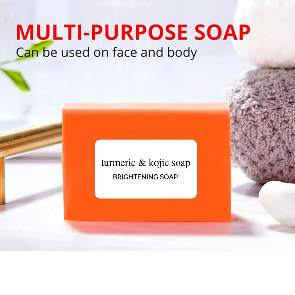 Kojic Acid Soap Is Known for Its Brightening and Anti Pigmentation Properties Which Gently Cleanse and Restore Skin Vitality