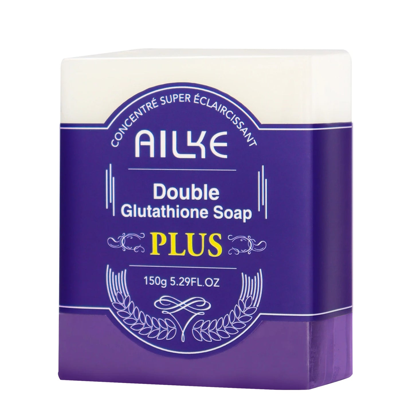 AILKE Glutathione PLUS Bleaching Skin Care Set, Moisturizing, Even Skin Tone, Improve Dark and Black Skin, Reduce Spots