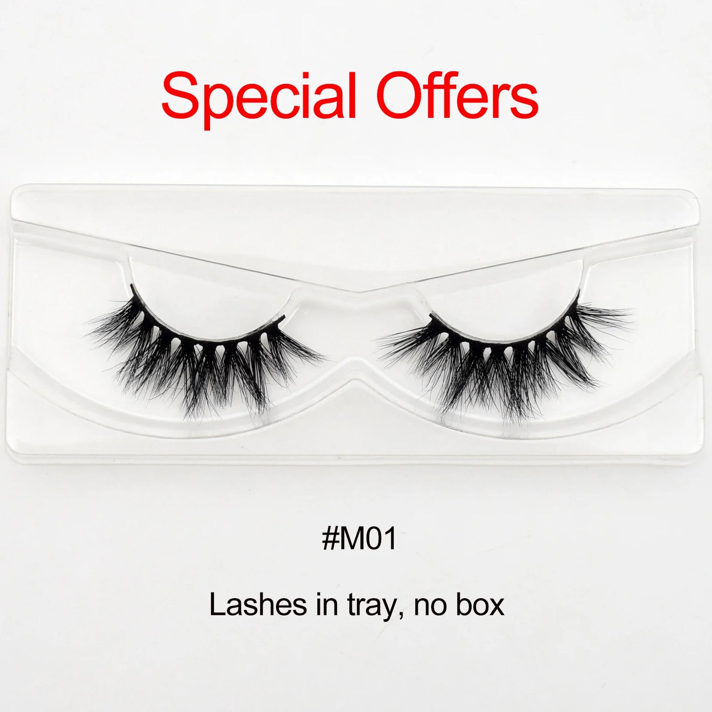 Visofree 30/40/100 Pairs 3D Mink Lashes With Tray No Box Handmade Full Strip Lashes Mink False Eyelashes Makeup eyelashes cilios