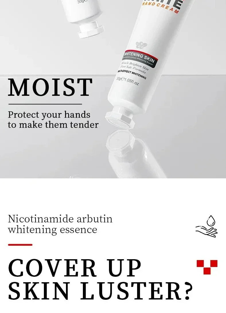 Kojic Acid Anti-wrinkle Hand Cream Skin Soften Nourish Anti-drying Whitening Moisturizing Korean SkinCare Cracked Repair Product