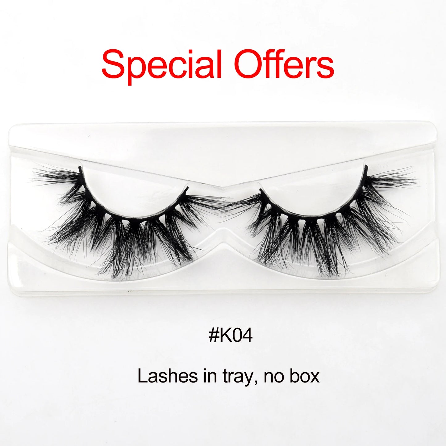 Visofree 30/40/100 Pairs 3D Mink Lashes With Tray No Box Handmade Full Strip Lashes Mink False Eyelashes Makeup eyelashes cilios