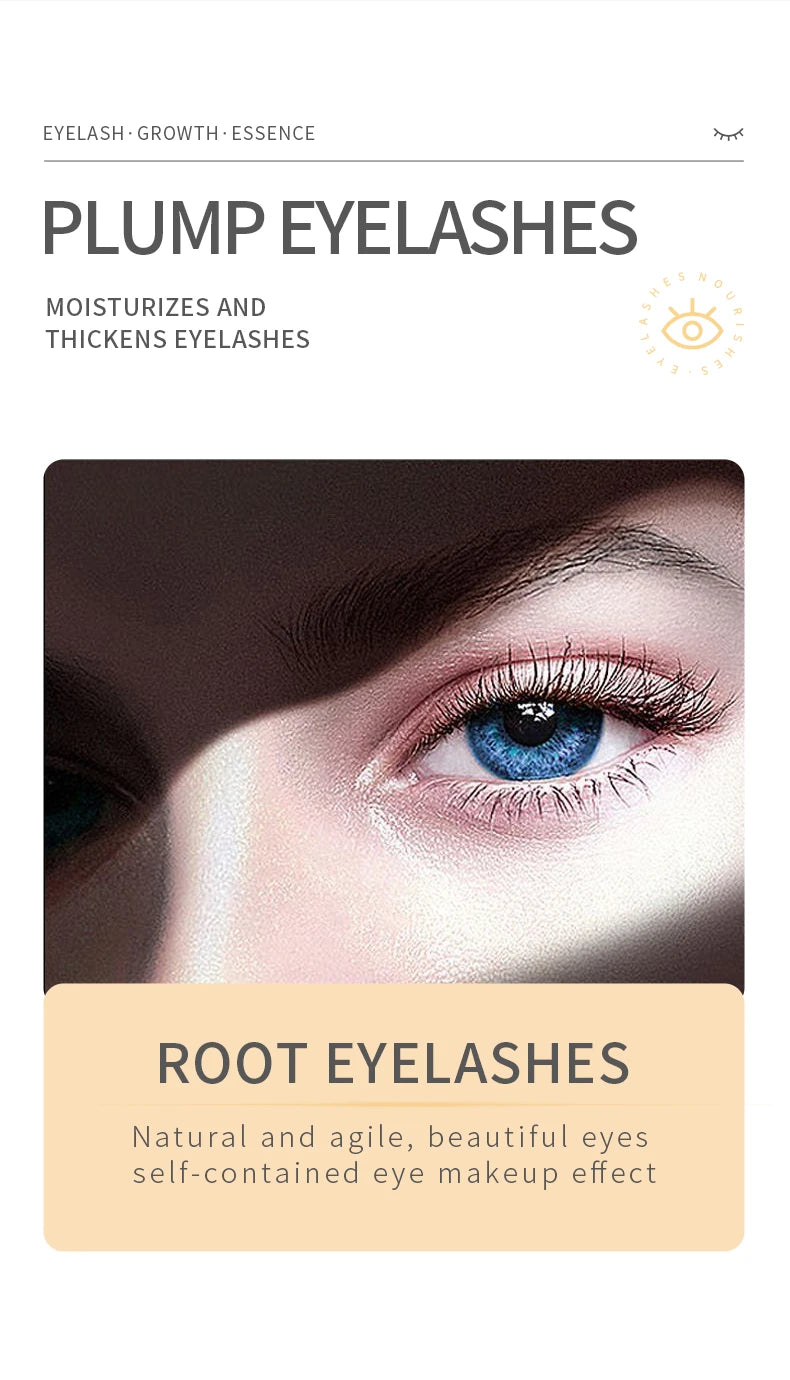 Nourishing Waterproof Mascara – Moisturizing & Thickening for Natural Curling Lashes & Brows | 7ml