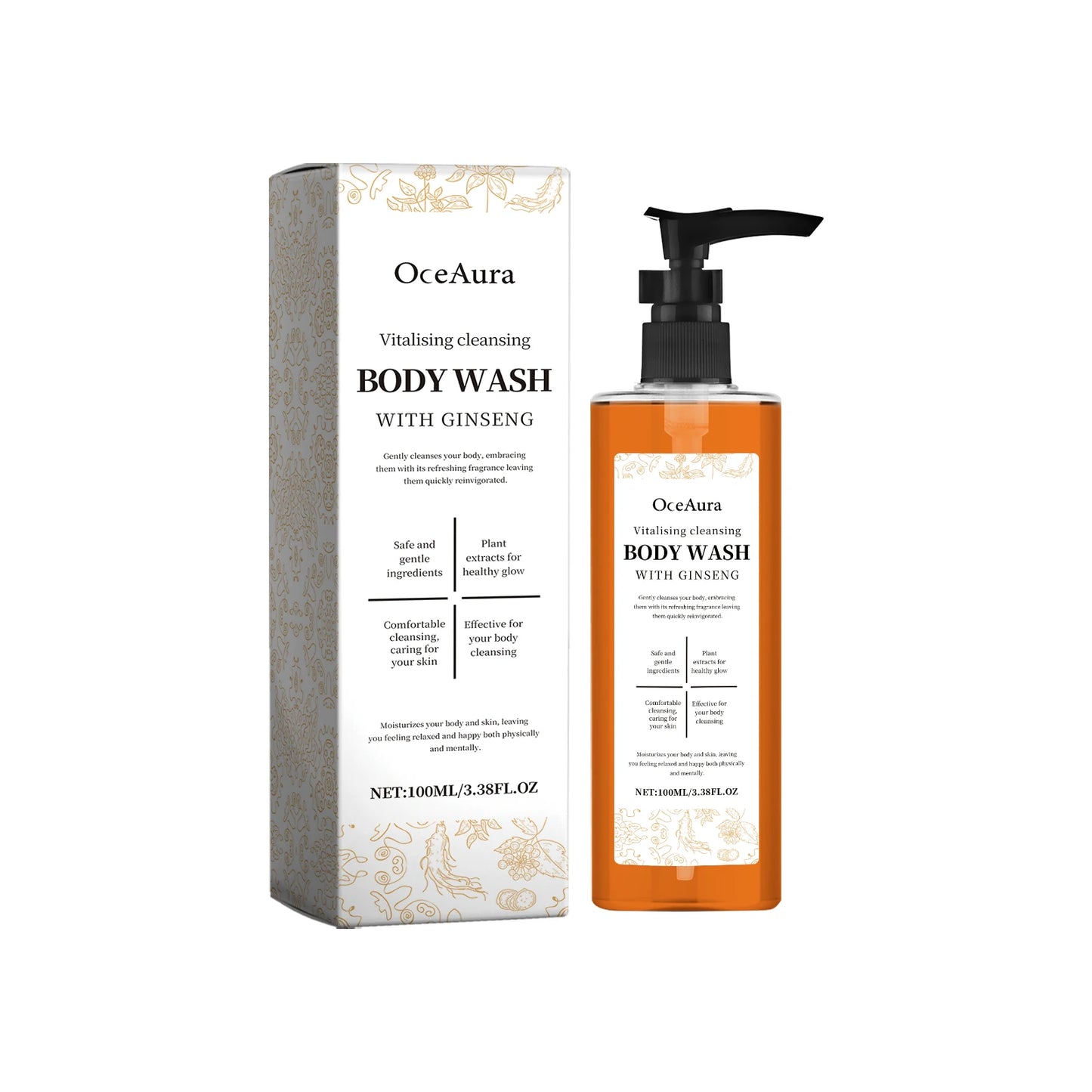 Happy Bath Body Wash Oil – Back Acne Care & Smooth Skin
