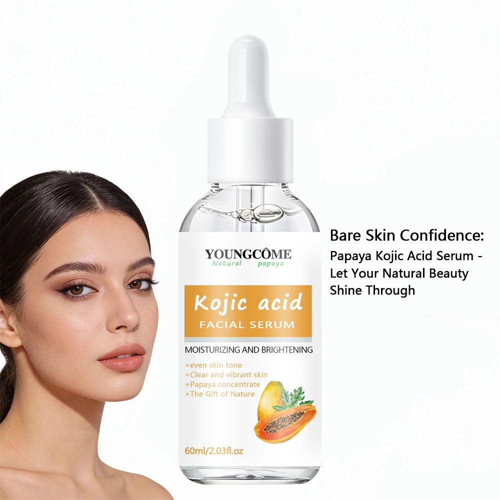 Kojic Acid Facial Essence: Lightweight Hydrating Serum for Nourishment, Even Skin Tone & Refreshed Vitality