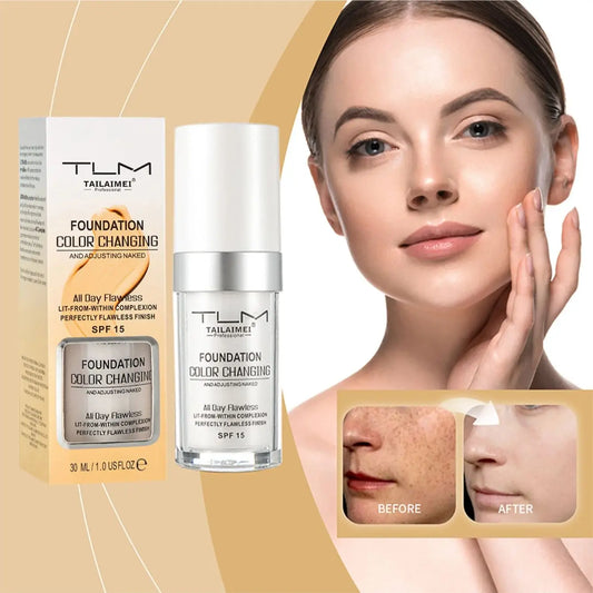Moisturizing Liquid Foundation – Lightweight, Hydrating & Waterproof, 30ml