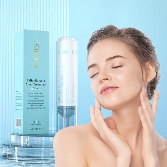 AUQUEST Acne Face Cream Salicylic Acid Oil Control Whitening Shrink Pores Beauty Health Korean Cosmetics Skin Care