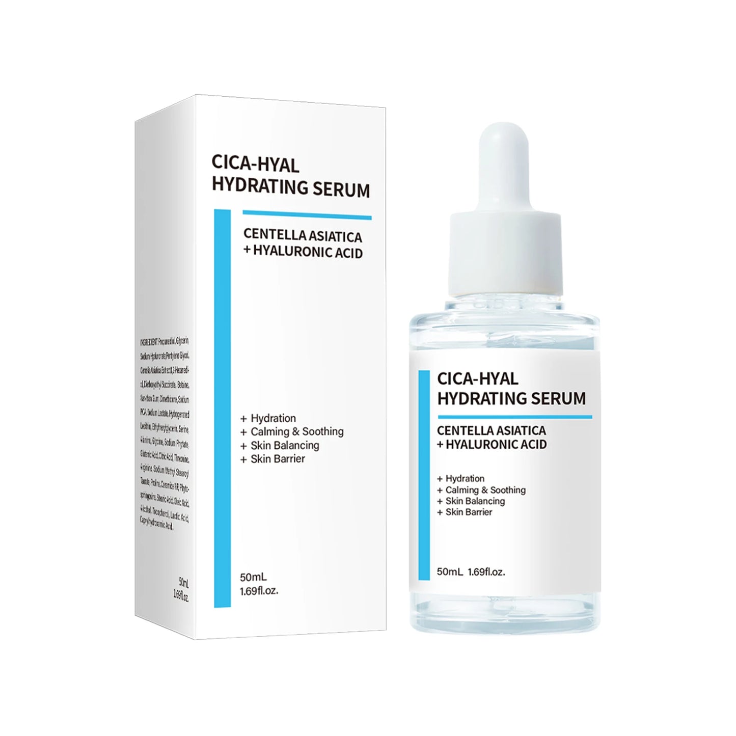 Facial Serum with Hyaluronic Acid Prone and Sensitive Skin Moisturizing Skin Firming Hydrating Dry Skin Care