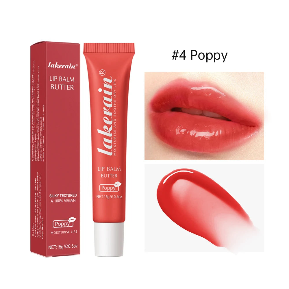 Lip Balm Butter Moisturizing Nourishing Reduce Lip Lines Lip Oil Gloss Hydrates Soothes Dry Lips Skincare Makeup Product