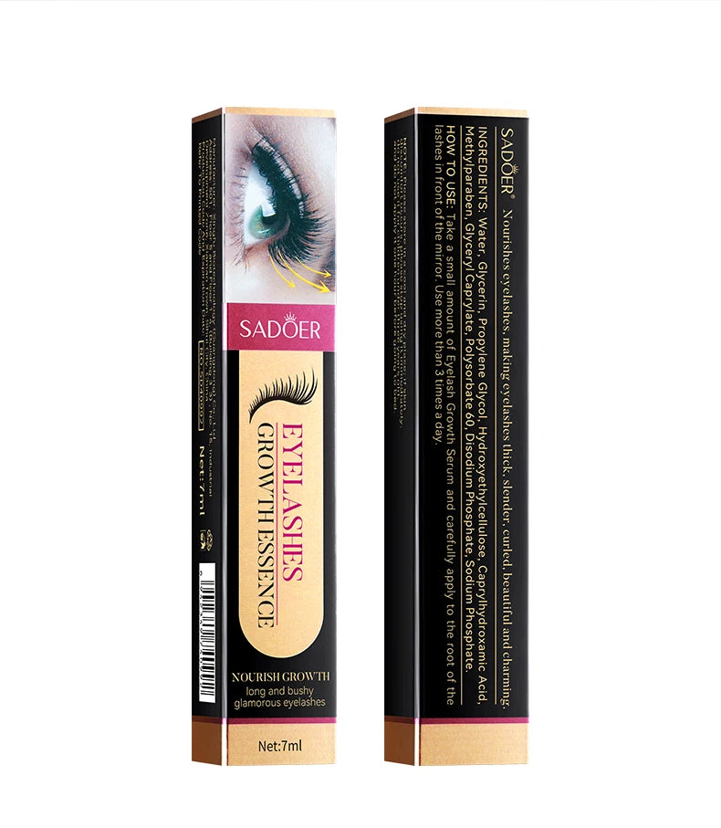 Nourishing Waterproof Mascara – Moisturizing & Thickening for Natural Curling Lashes & Brows | 7ml