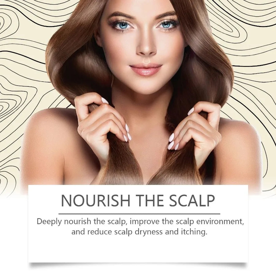 Hoegoa Hair Essence Spray Volumizing Hair Hair Soft Luster Ginger Hair Care Scalp Treatment Spray