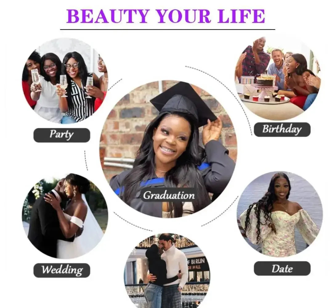 200% Deep Wave 13x6 Lace Frontal Wig Brazilian Curly Human Hair Wigs For Women Lace Front Human Hair Wig Pre Plucked 36 Inch